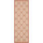 Tapis intérieur / extérieur beige / terre cuite Arneshia-20794434
