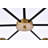 Caisha 6 - Light Dimmable Sputnik Modern Linear Chandelier-71050015-61751724