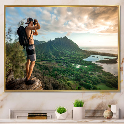 Sentiers de randonnée photo II sur toile