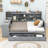 Wooden Daybed With Three Drawers, USB Ports and desk-1095943881-1095943880