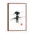 Classic Brown Wood Framed