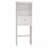 Lowel 2 -Tier Toilet Bathroom Spacesaver Storage Shelf with Storage Shelf with 2 Doors Wood Storage Cabinet