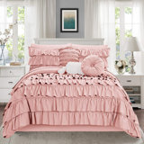 Elegant Comfort Ring Stitch Comforter Set
