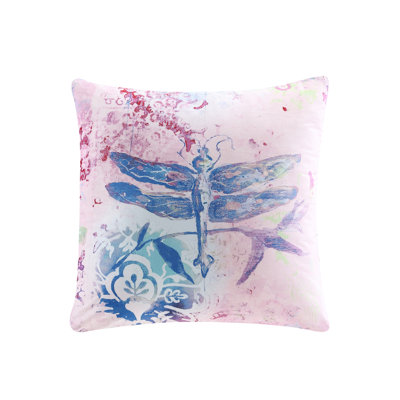 Housse de coussin en coton carré somptueux