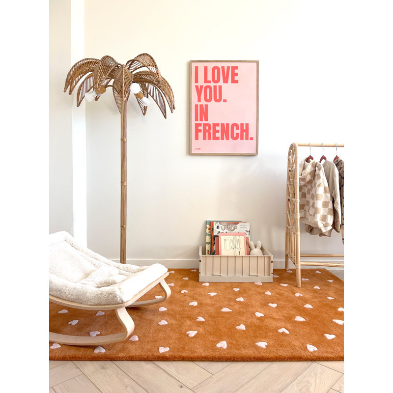 Rug Hearts, Rectangle 6'6.74" x 9'10.11"