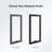 Ove Decors Zora 60 In. W X 78.75 In. H Sliding Clear Straight Alcove Shower Door-109271757