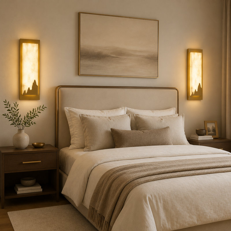 Applique murale moderne à 1 lumière en albâtre, éclairage intérieur à intensité variable avec abat-jour en pierre naturelle, éclairage de couloir de salle de bain contemporain