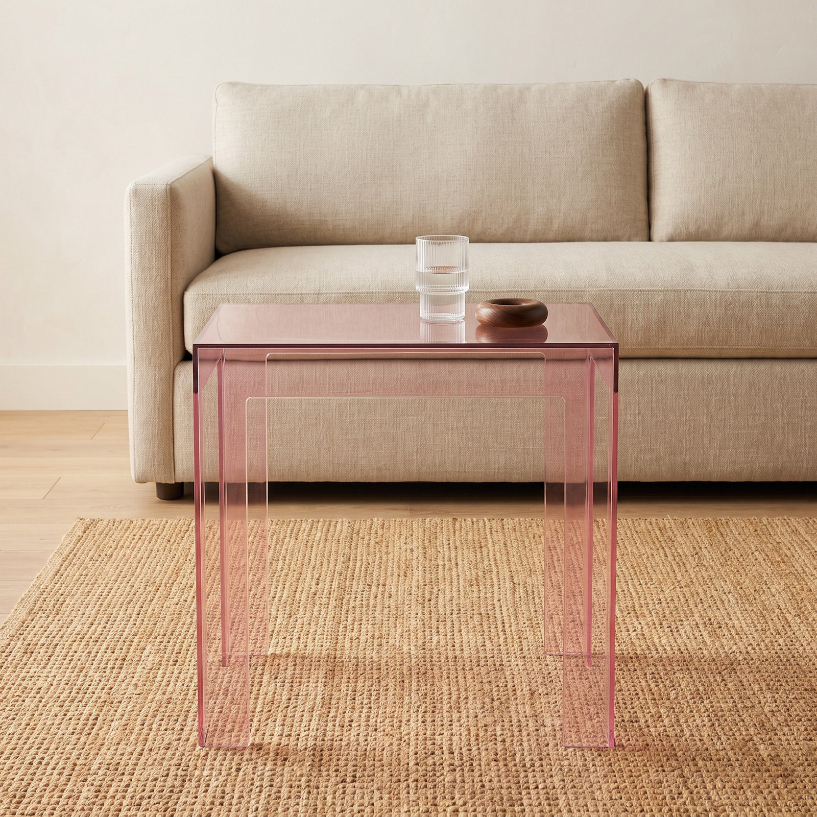 Jolly Coffee Table, Pink