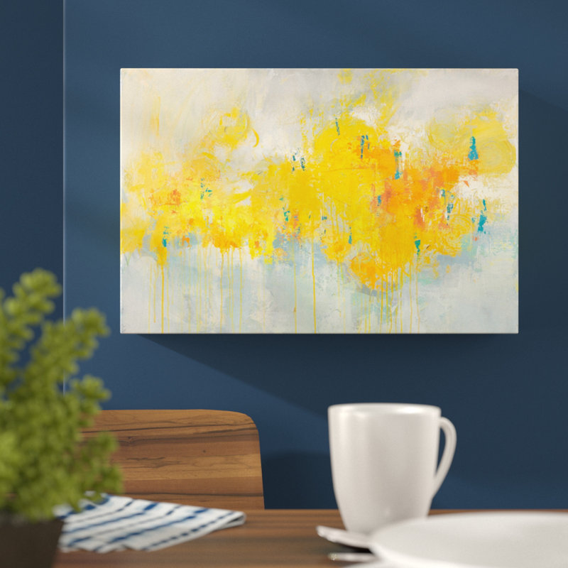Julie Joy - Wrapped Canvas Painting, 30cm H x 45cm W x 3.81cm D