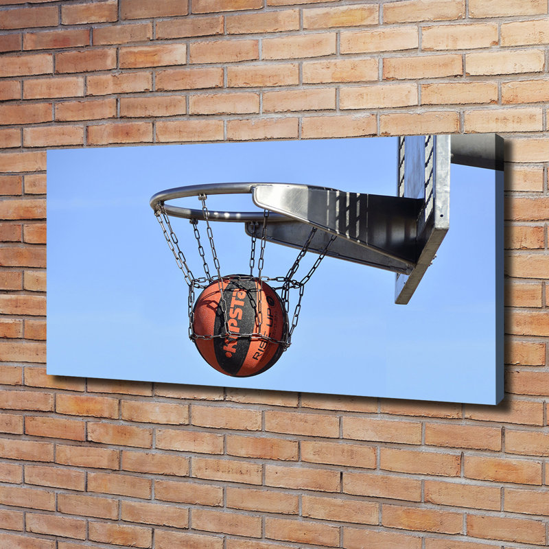 Basketball - Wrapped Canvas Print
