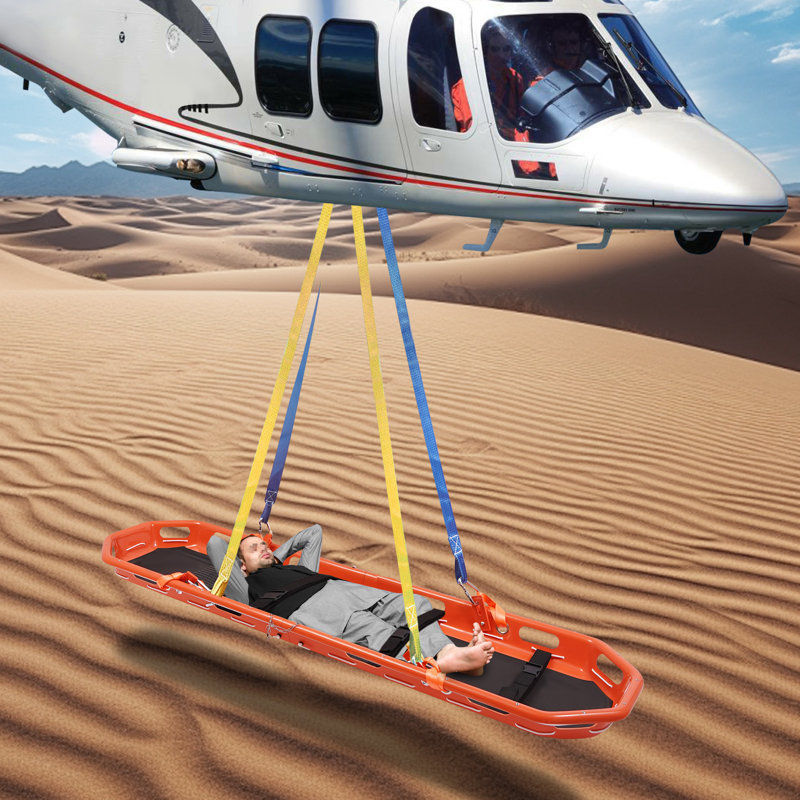 Basket Emergency Stretcher With Lifting Sling