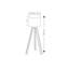 Rybicki 140 H cm Tripod Floor Lamp-1963855131-1963855150