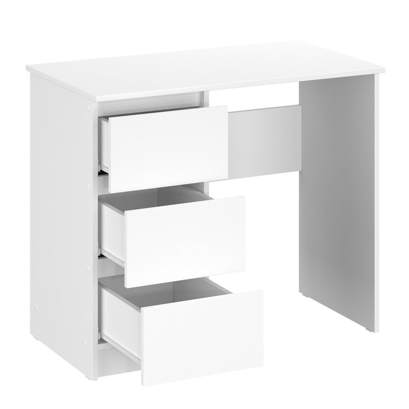 Computer desk Classic Line Cina, White