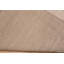 Tapis unique de style moderne et minimaliste abstrait crème / brun clair One-of-a-Kind