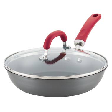 Rachael Ray Nonstick Bakeware 9 x 13-inch Grey with Orange Lid and Handles Covered  Cake Pan - Bed Bath & Beyond - 8891291