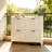 4 Flip Drawers 24 Pair Shoe Cabinet with Barn Door, Adjustable Shelf Black Metal Handles for Entryway-1010910861