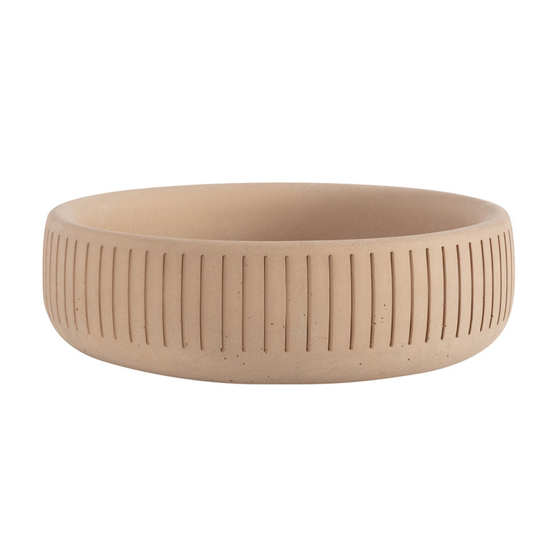 Newterra 17.88'' L Bathroom Sink, Clay
