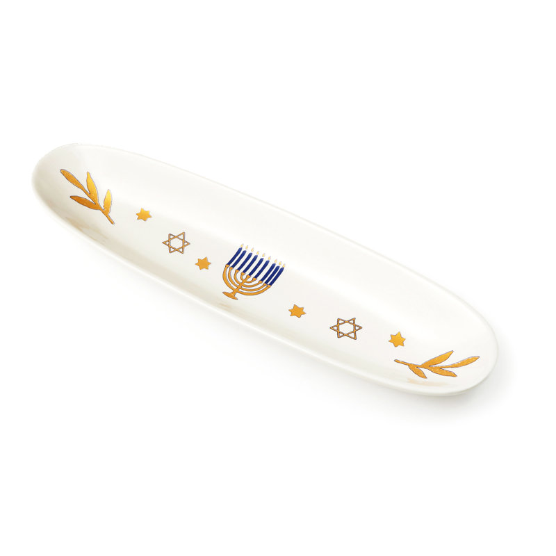 Hanukkah Love & Light Cracker Tray