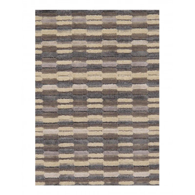 Tapis unique en laine 6 pi x 9 pi Dejesus