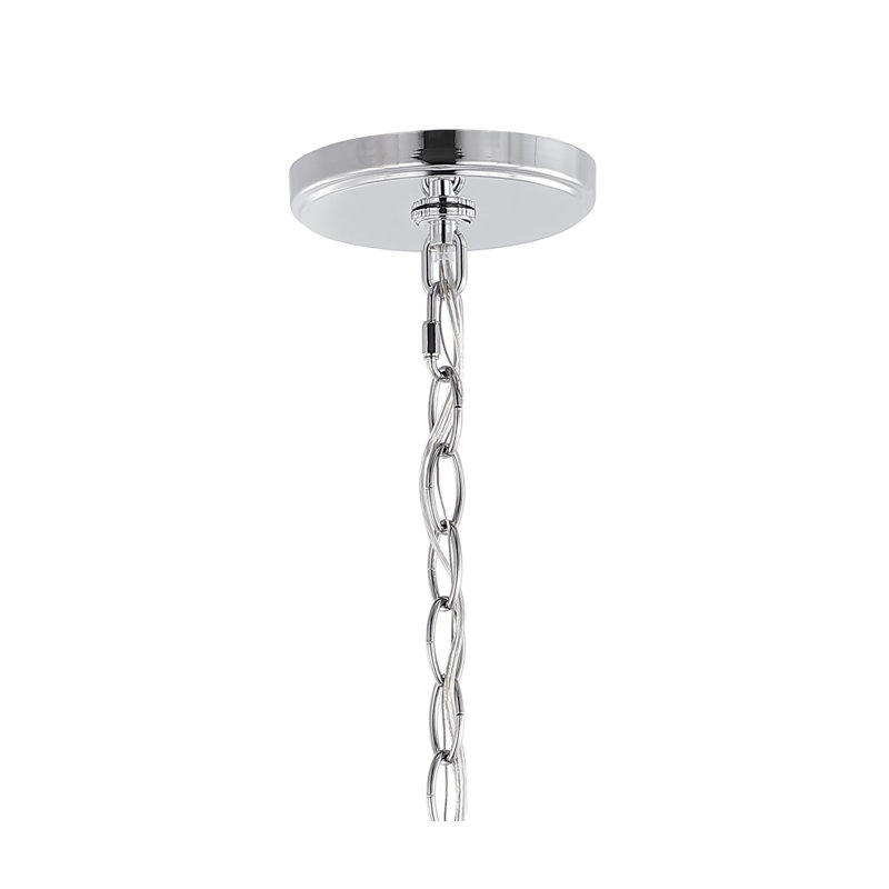 Arfan 5 - Light Lantern Square/Rectangle Pendant, Chrome