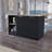 Mercury Kitchen Island With Spacious Countertop, Double Door Cabinets, And 2 Open Storage Shelves-42915800