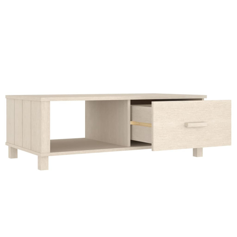 Hawanatu Solid Coffee Table, Honey Brown