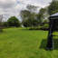 Tente de pavillon de jardin 13 x 13 pi, double toit ventilé, moustiquaire, café-101608968