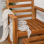 Abhishek Outdoor Lounge Chair with Ottoman