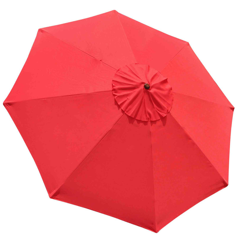 Parasol de remplacement pour patio 10 pi, Rouge