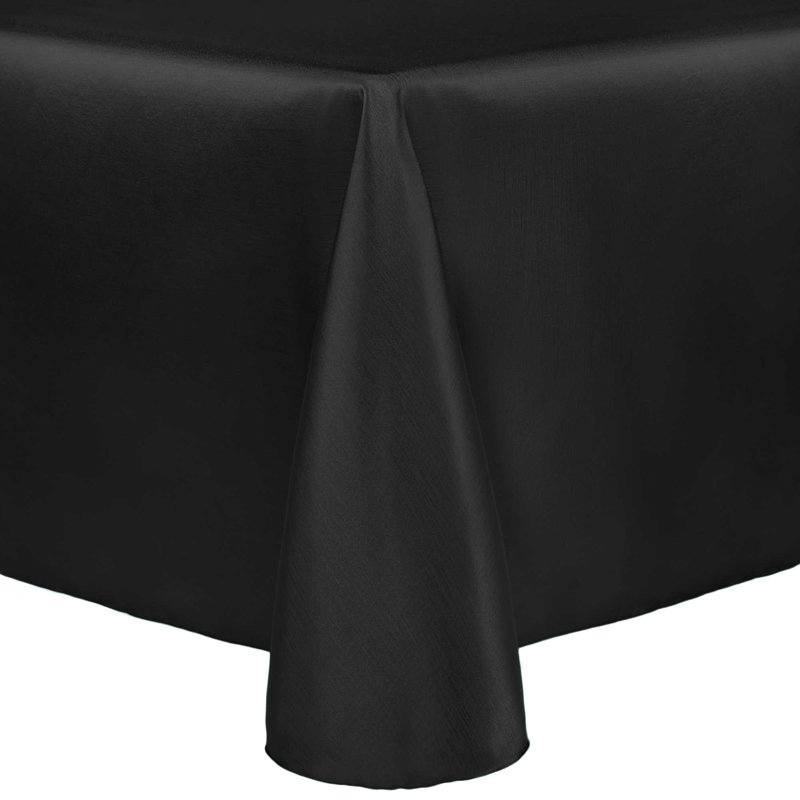 Nappe Raifah, 70 po x 52 po, Noir, Paquet de 3