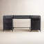 Shadow Box Glass Executive Desk