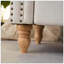 Banc de rangement avec repose-pieds, repose-pieds rembourré