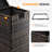 33 Gallon Outdoor Rattan Trash Can