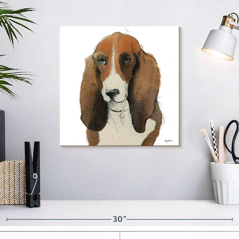 Brampt Oberon The Dog, 16" H x 16" W
