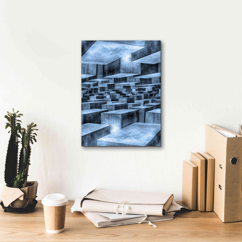 " No Way Out " by Ata Alishahi, 16" H x 12" W x 0.75" D