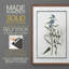 Impression encadrée Shabby Elegance Botanical I-Premium - prête à être accrochée - aucun clou requis - aucun clou requis-1992462123-1992462132