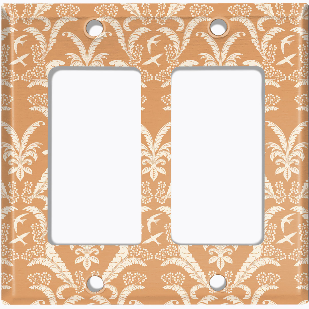 Patterned 2 - Gang Rocker Standard Wall Plate WorldAcc 