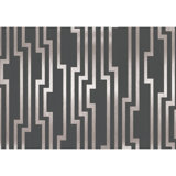 Candice Olson Shimmering Details Geometric Metallic Wallpaper Roll