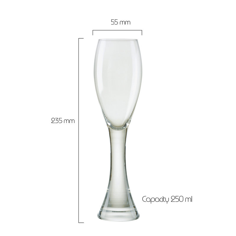 Manhattan Champagne Flutes