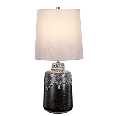 Reine 13cm Black Table Lamp Base