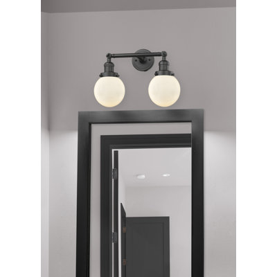 Éclairage pour salle de bain 2 lumières Funkhouse Vintage