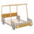 Car Bed With Pillow, Ceiling Cloth And LED-1501991727