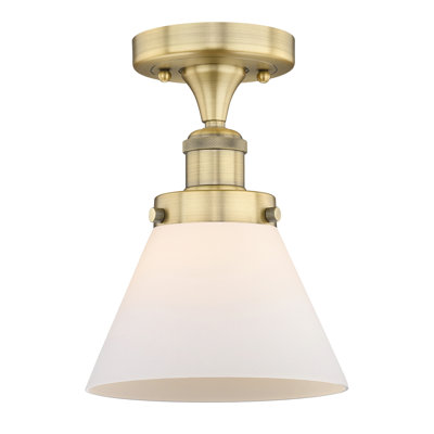 Plafonnier semi-encastré 1 lumière Cone