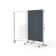 Nexus Freestanding Porcelain Bulletin Board