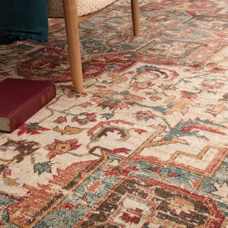 Labelle Vintage Look Dhurrie, Rectangle 80 x 140cm