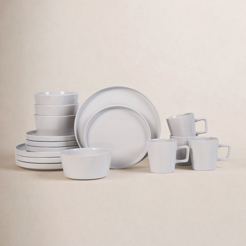 Service de table Celina, Blanc lustré, 16