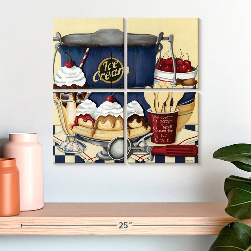 Yarlin Sweets Ice Cream, H 18 po x l 18 po