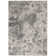 Abstract Area Rug in Gray