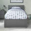 Lit plateforme en bois massif avec pied de lit et tiroirs de rangement Daurice-2130845823-2130845825