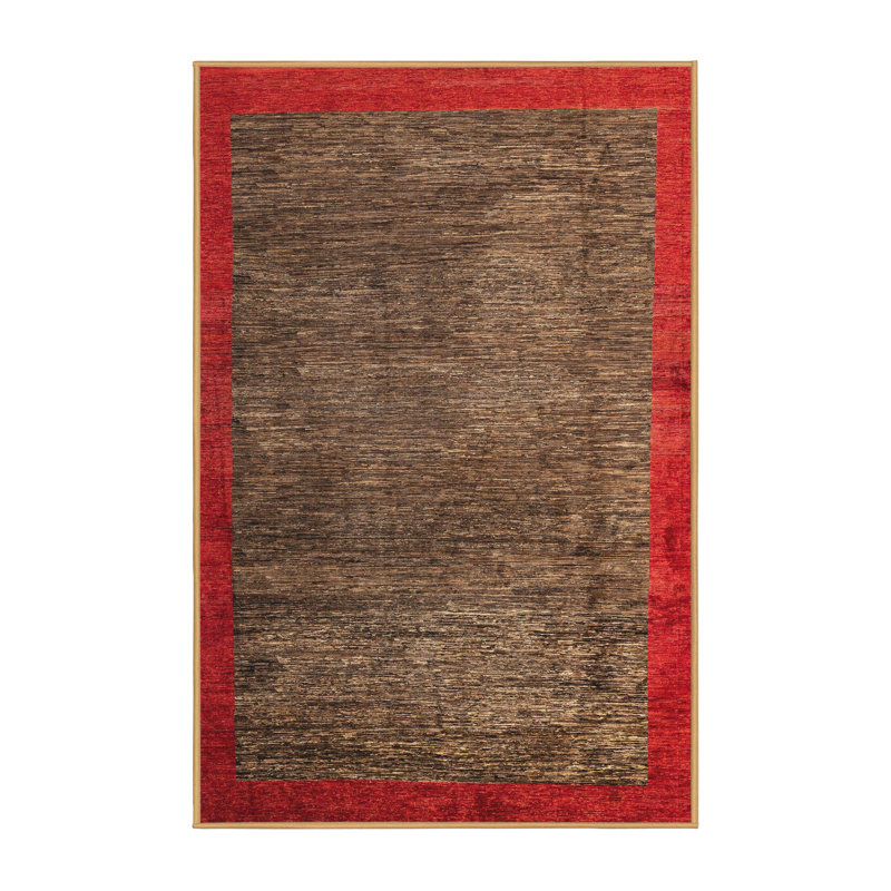 Abstract Indoor Rug, Rectangle 7' x 9'